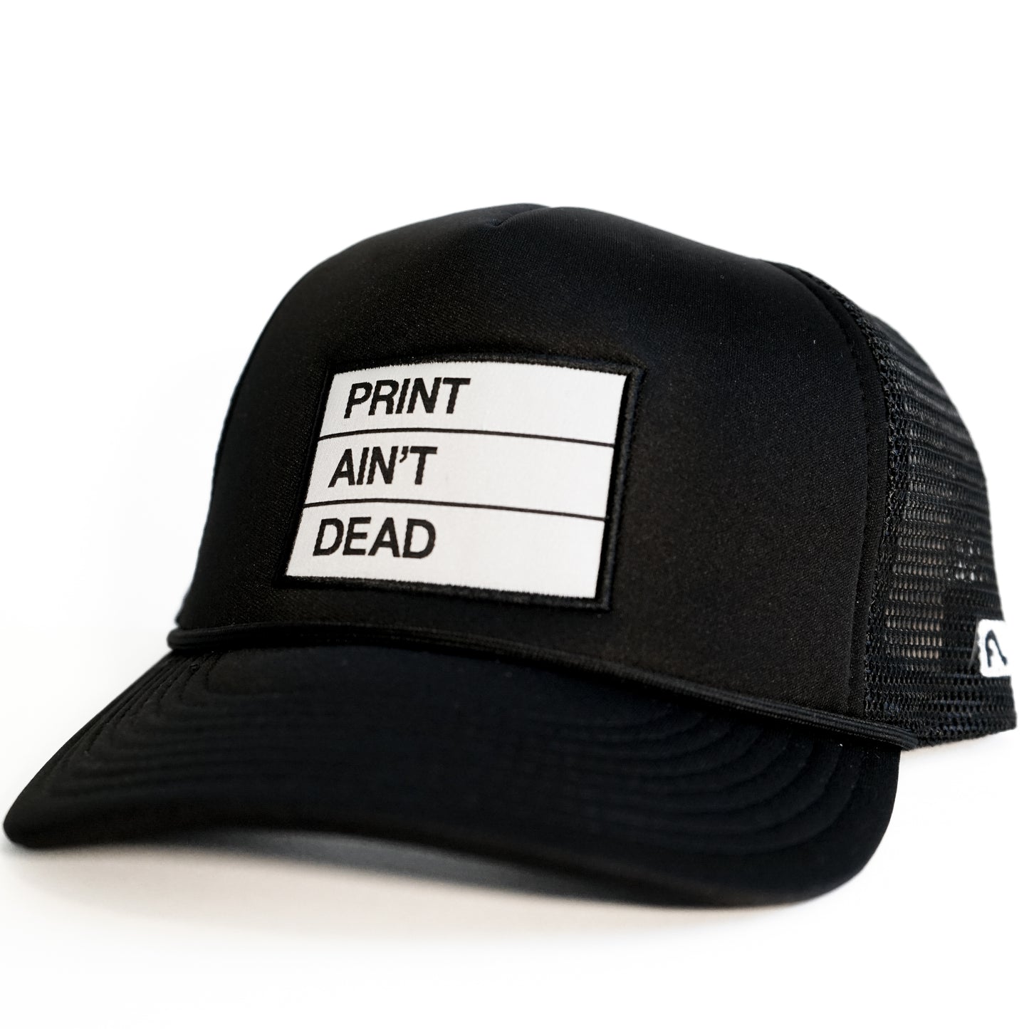 Print Ain't Dead Trucker - MG x Flylow