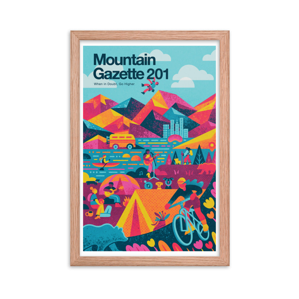 Cover of Mountain Gazette Magazine Issue 201
