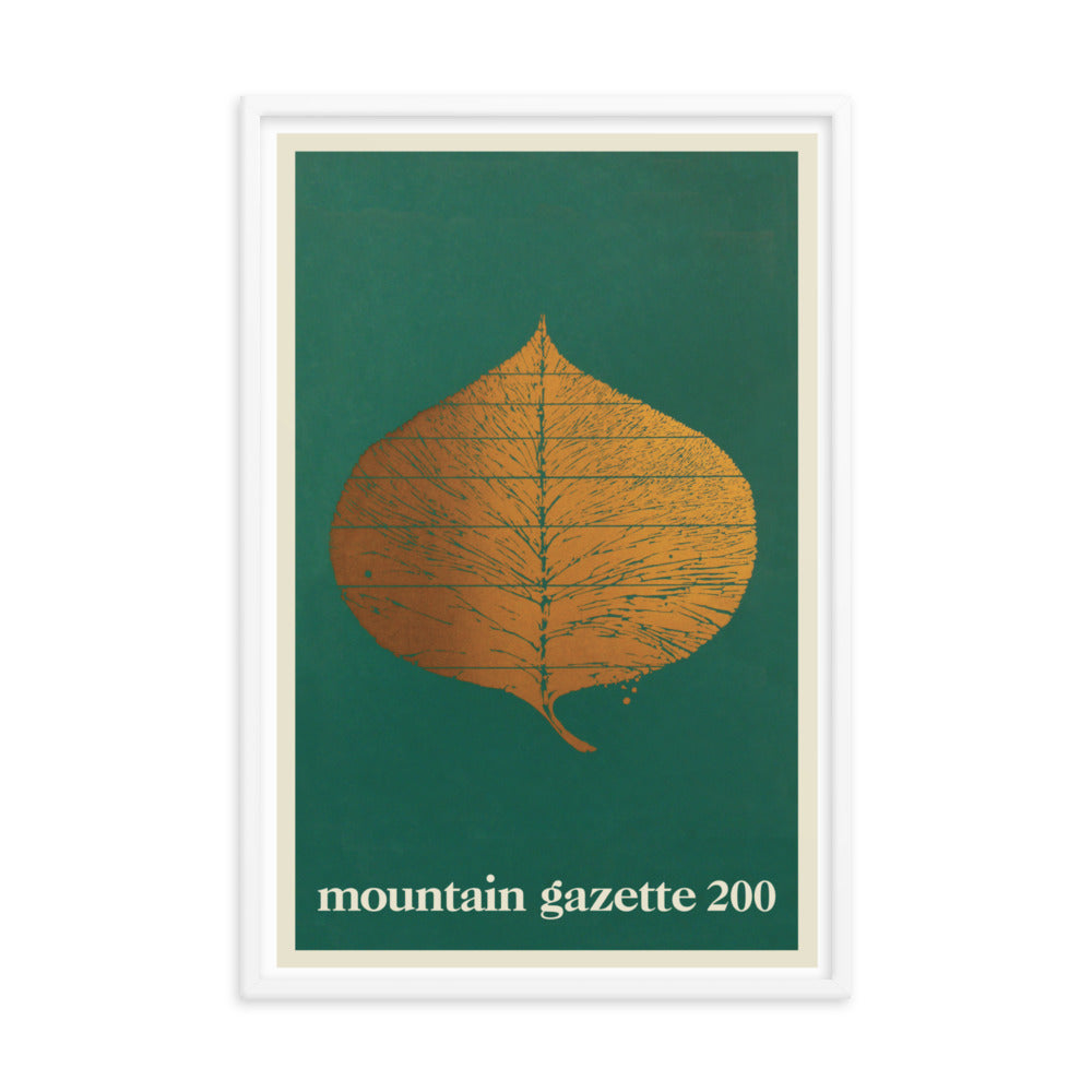 Issue 200 Cover Art Framed Print