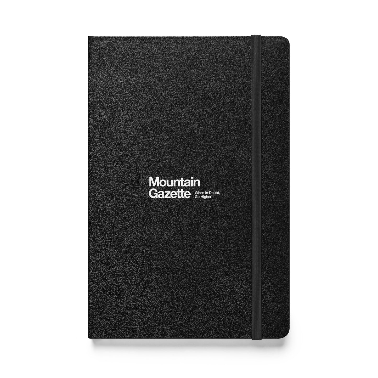 Hardcover bound notebook