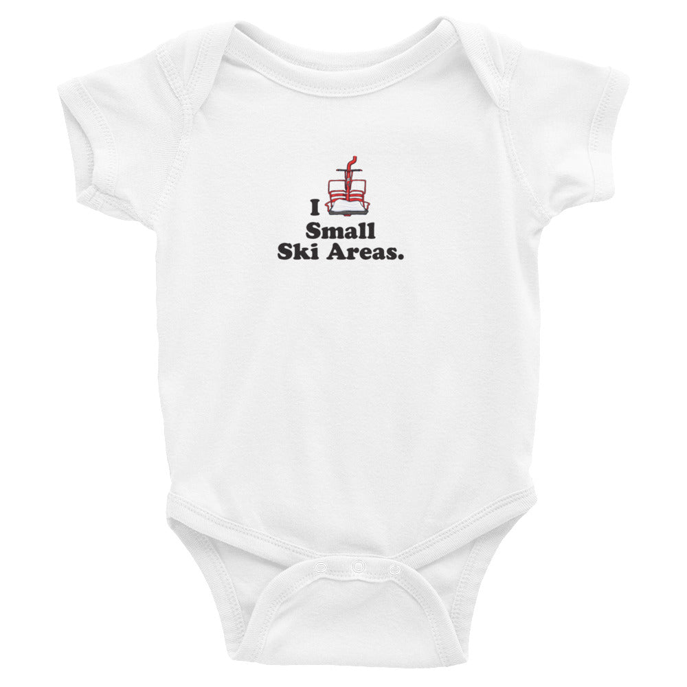 Infant I Love Small Ski Areas