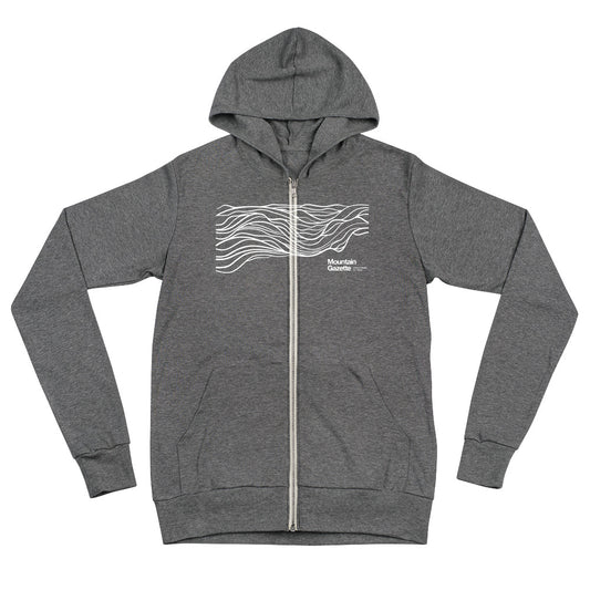 Mountain Wave Zip Hoodie