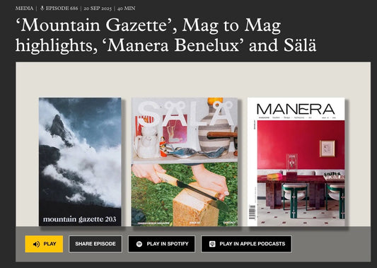 The Anthology and The Fall Issue Featured on Monocle Radio