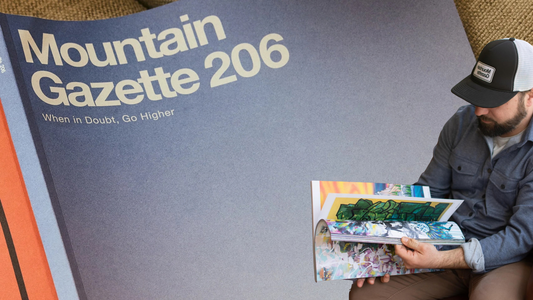 From Magazine to Book: The Design Behind Mountain Gazette
