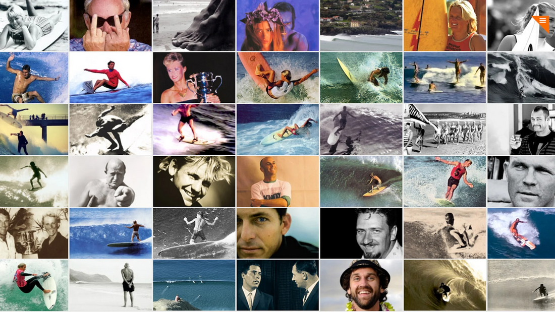 Encyclopedia of Surfing collage