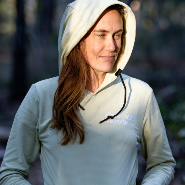 Burgeon x Mountain Gazette Hiser "Go Higher" Hoodie - Women's