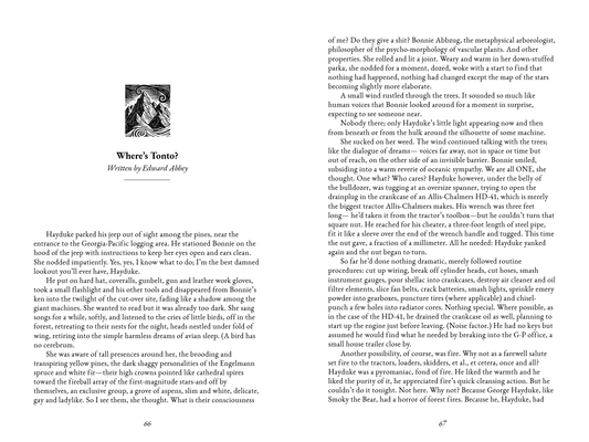 Edward Abbey Excerpt from Mountain Gazette Anthology Book: Print Ain't Dead