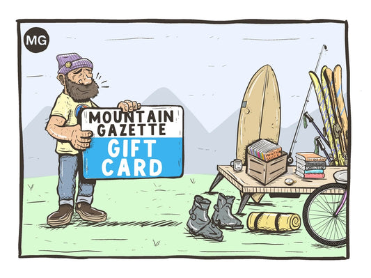 Mountain Gazette Gift Card - Thank You