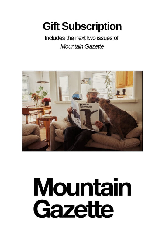 Mountain Gazette Gift Subscription