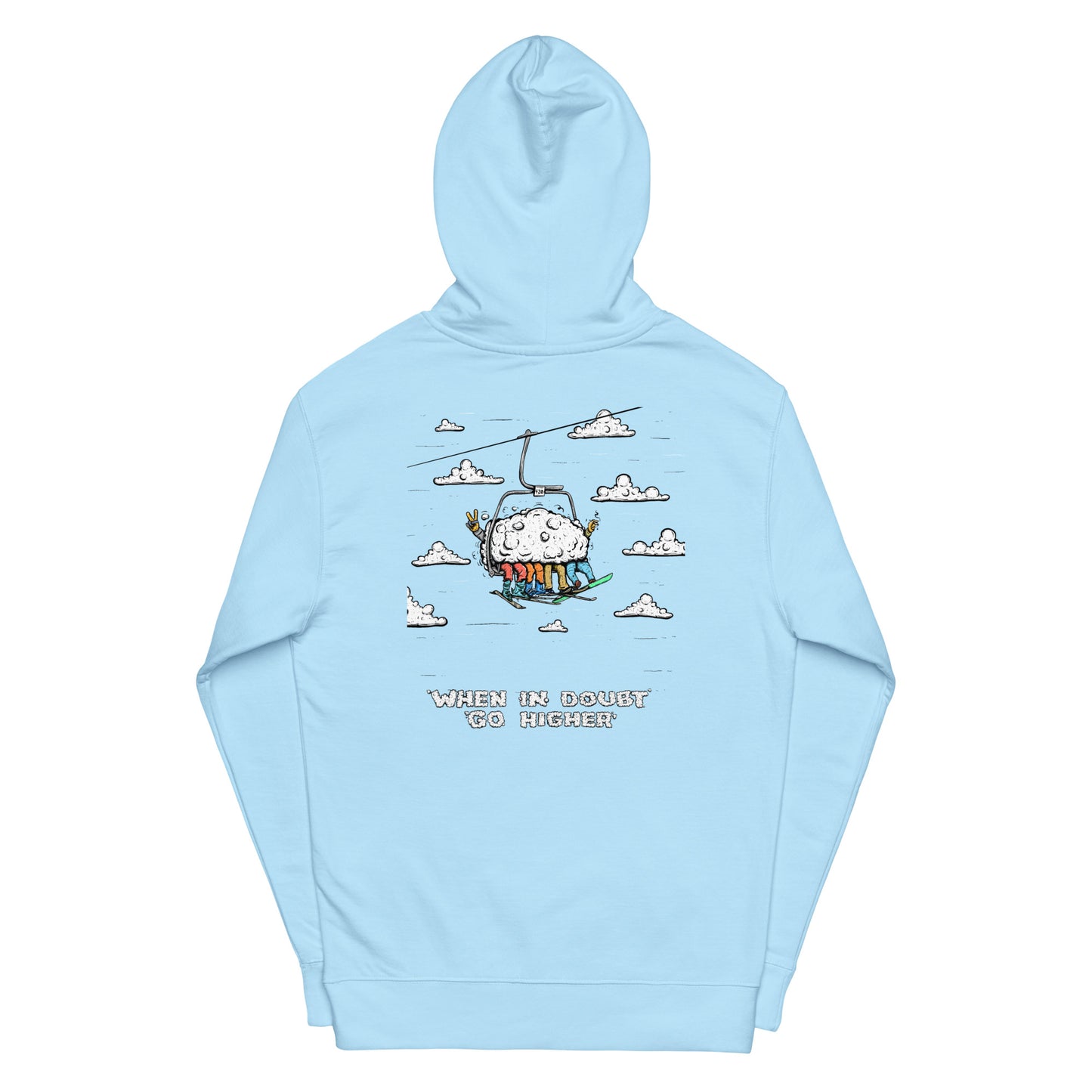 Head in The Clouds midweight hoodie