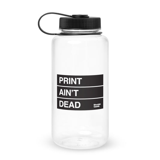 Print Ain’t Dead Water Bottle