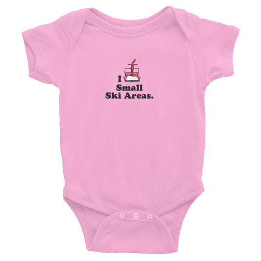 Infant I Love Small Ski Areas