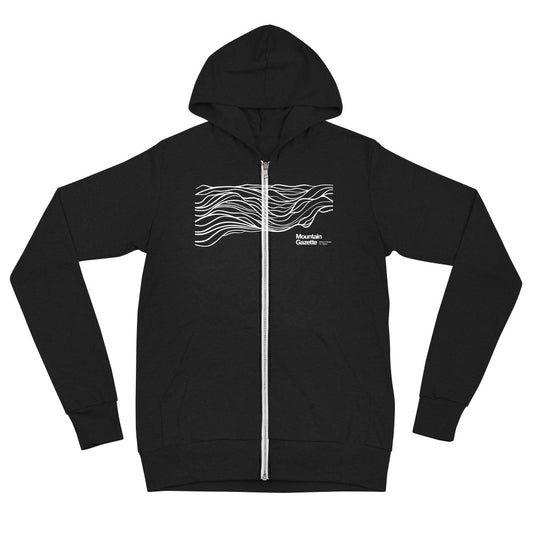 Mountain Wave Zip Hoodie