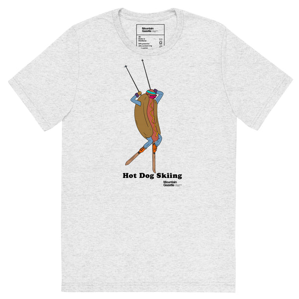 Hot Dog Skiing T-shirt – Mountain Gazette