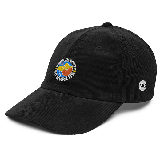 When in Doubt Go Higher Corduroy Hat